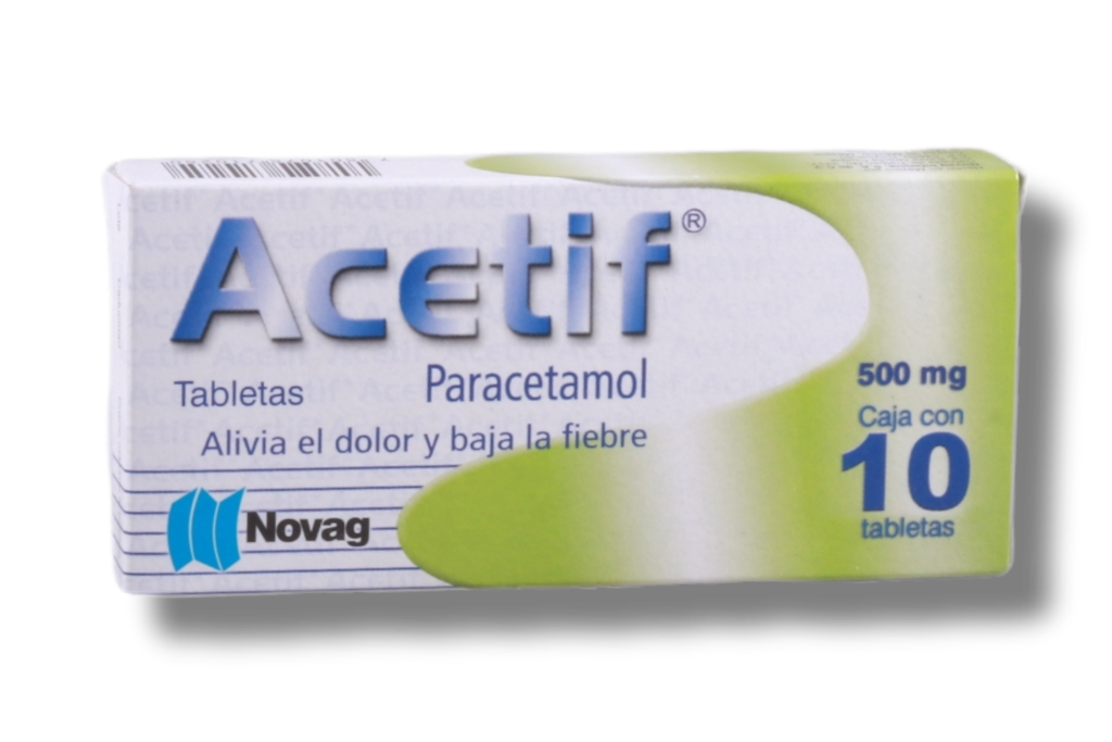 ACETIF 500MG C/10 TABLETAS