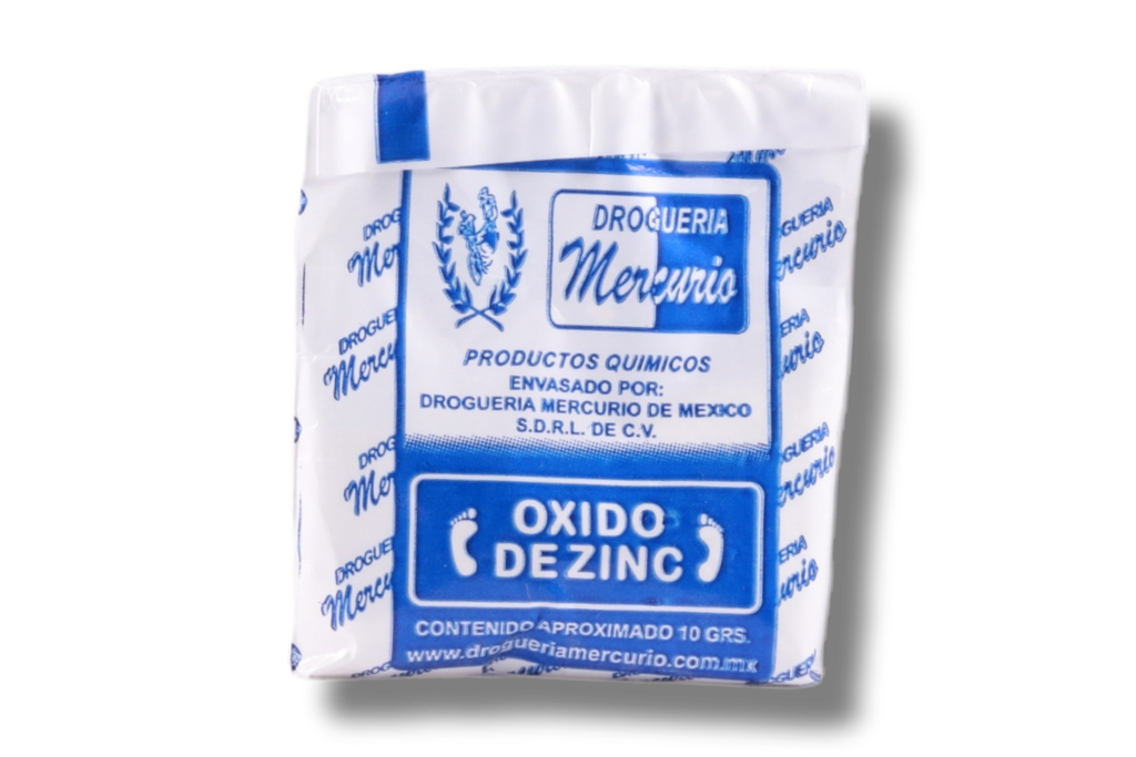 OXIDO DE ZINC MERCURIO 10GR POLVO