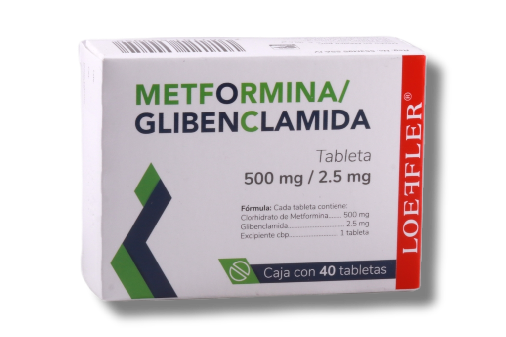 METFORMINA-GLIBENCLAMIDA 500/2.5 MG C/40