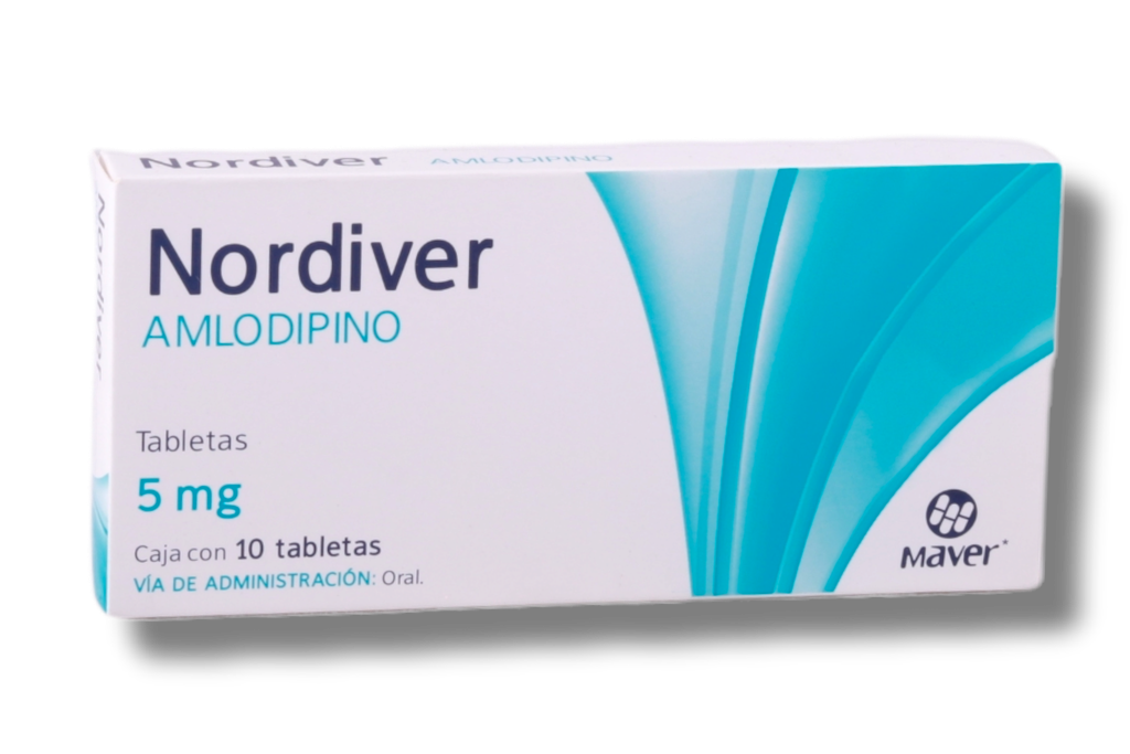 NORDIVER 5MG C/10 TABLETAS