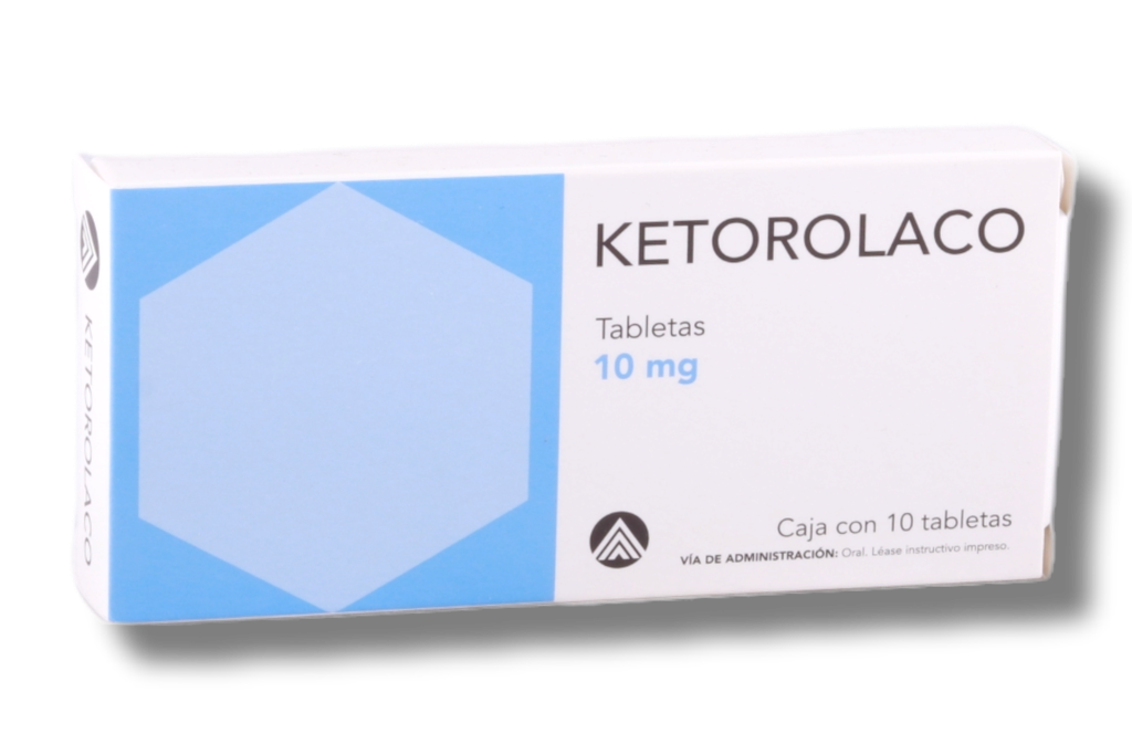 KETOROLACO (MAVER) 10MG C/10 TABLETAS