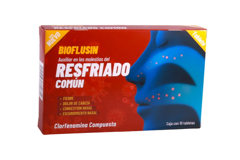 BIOFLUSIN 500MG C/10 TABLETAS