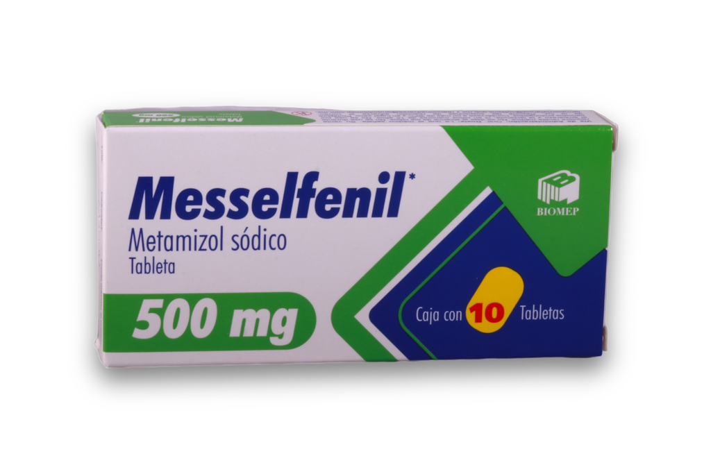 MESSELFENIL 500MG C/10 TABLETAS