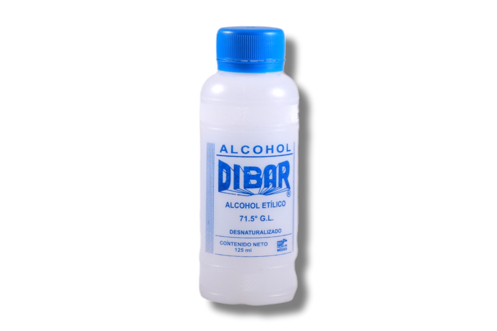 ALCOHOL 71.5 M.L C/125ML-DIBAR AZUL