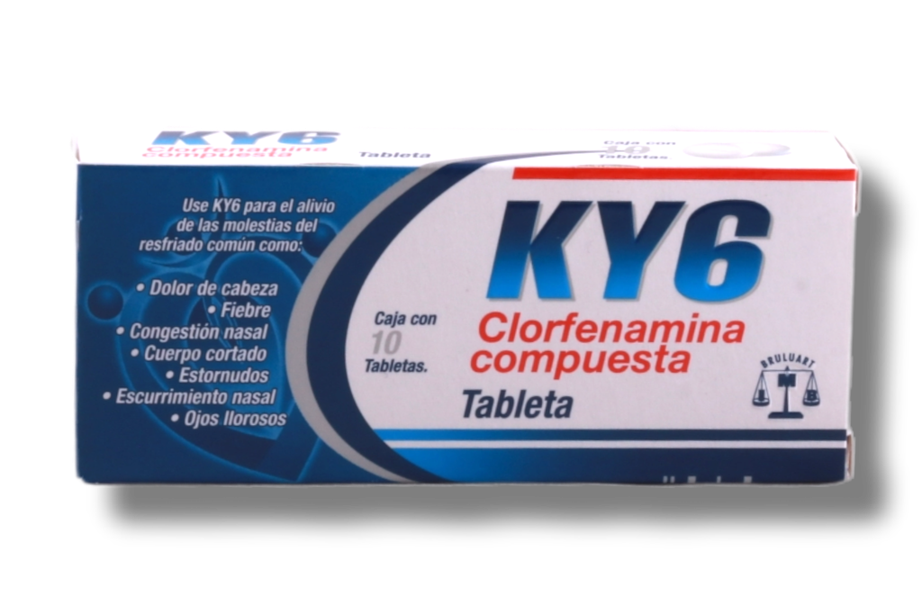 KY6  C/10 TABLETAS