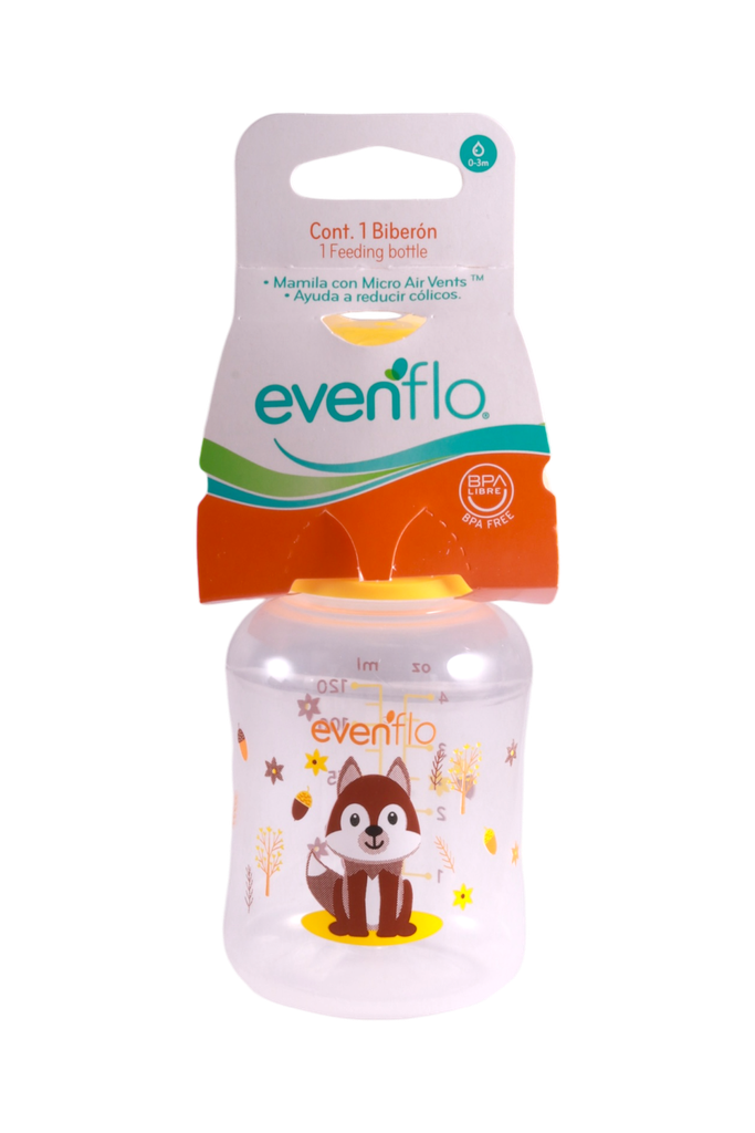 BIBERON EVENFLO 40Z NARANJA