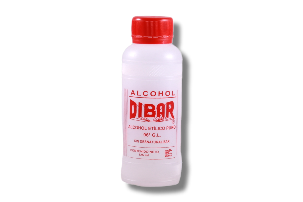 ALCOHOL 96_ G.L  C/125ML-DIBAR ROJO