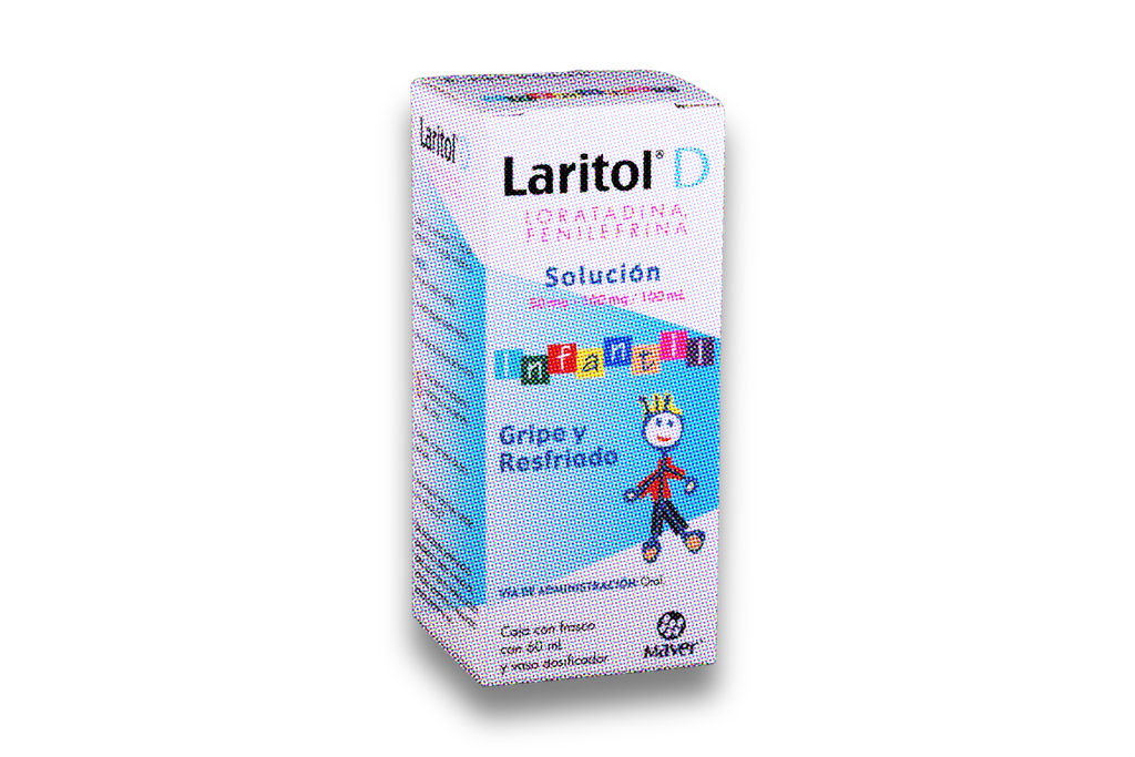 LARITOL D JARABE INFANTIL 60ML