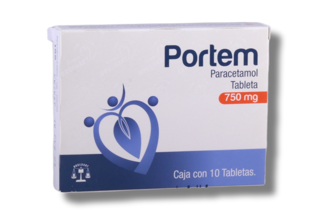 PORTEM 750 MG C/10 TABLETAS