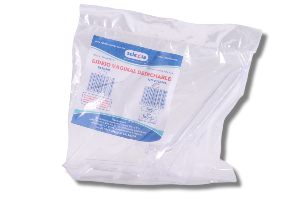 ESPEJO VAGINAL DESECHABLE- SELECTA