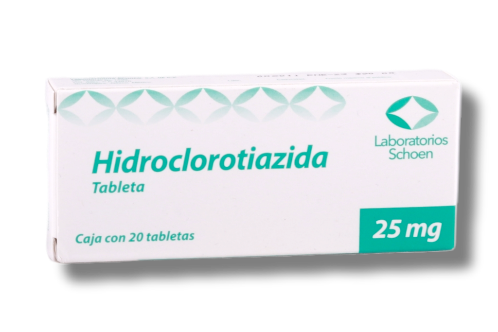 HIDROCLOROTIAZIDA 25MG SCHOEN C/20 TABLE