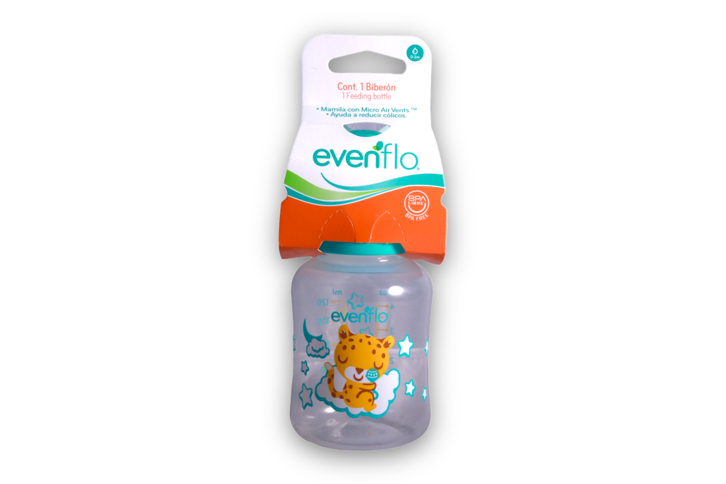 BIBERON EVENFLO 4OZ VERDE