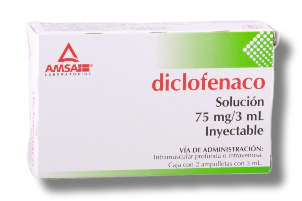 DICLOFENACO AMSA 75MG/3ML  C/2 AMPULAS