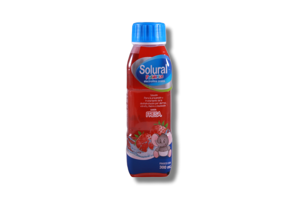 SOLURAL PEDIATRICO SABOR FRESA C/300 ML