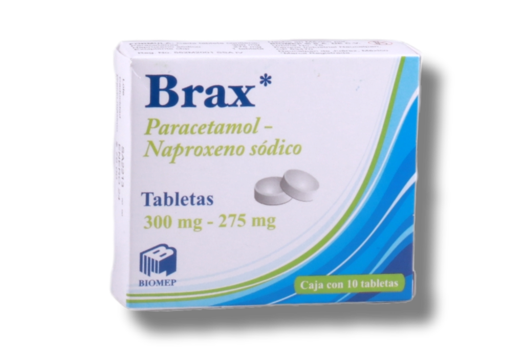 BRAX 300-275 MG C/10 TABS