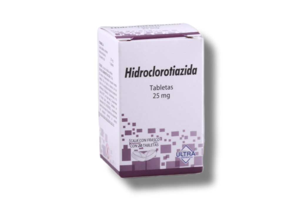 HIDROCLOROTIAZIDA ULTRA 25MG C/20 TABS