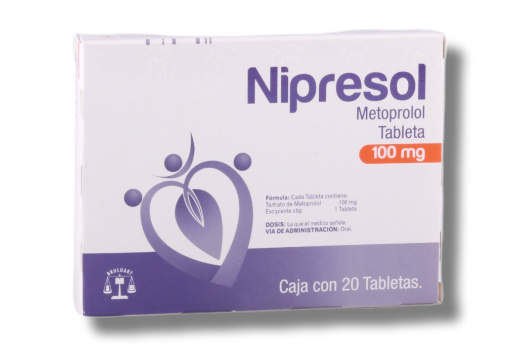 NIPRESOL 100MG C/20 TABLETAS