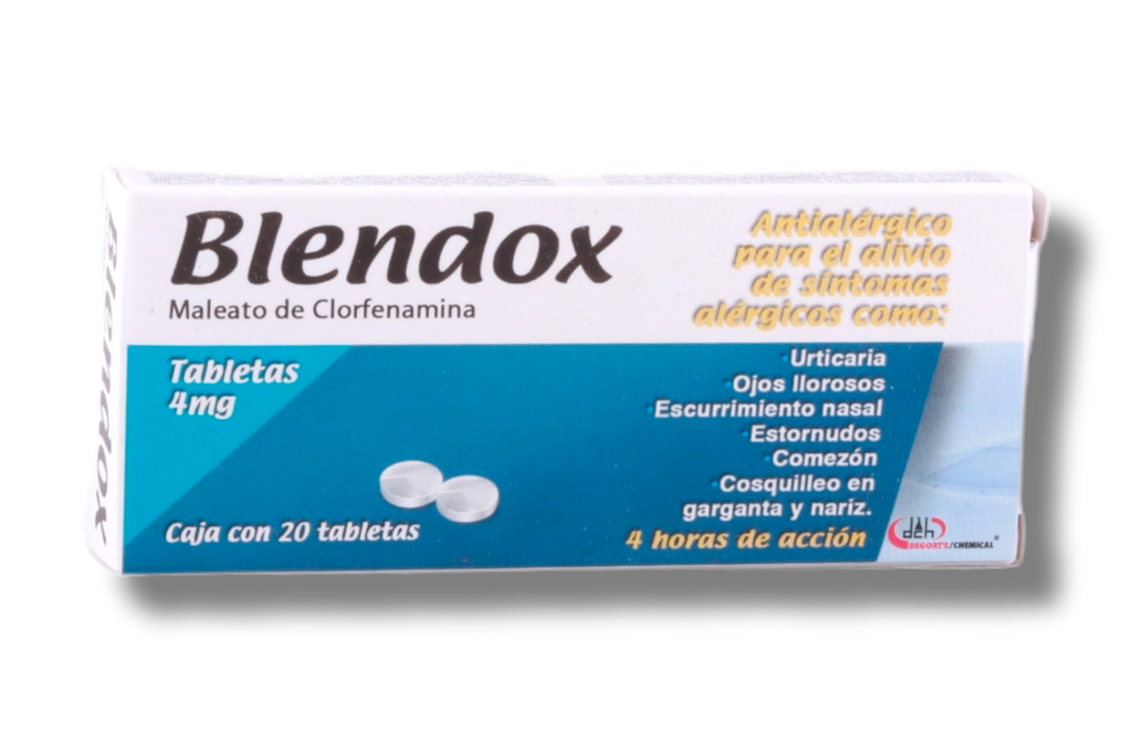 BLENDOX 4MG C/20 TABLETAS