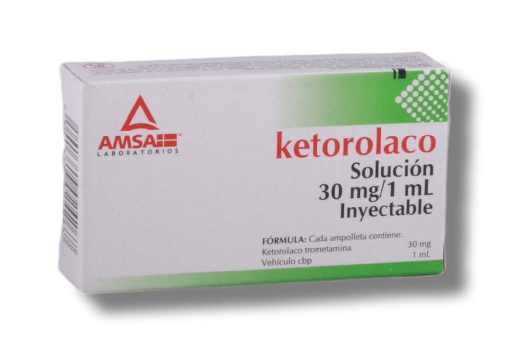 KETOROLACO 30MG/1ML AMPULA C/3 AMSA