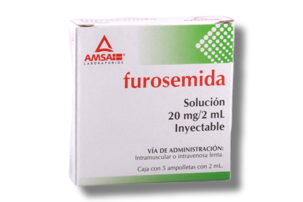 FUROSEMIDA 20MG C/5 AMPOLLETA AMSA