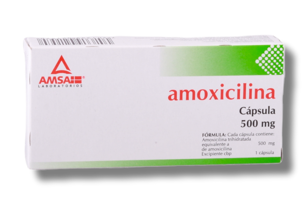 AMOXICILINA 500MG C/12 CAPSULAS -AMSA