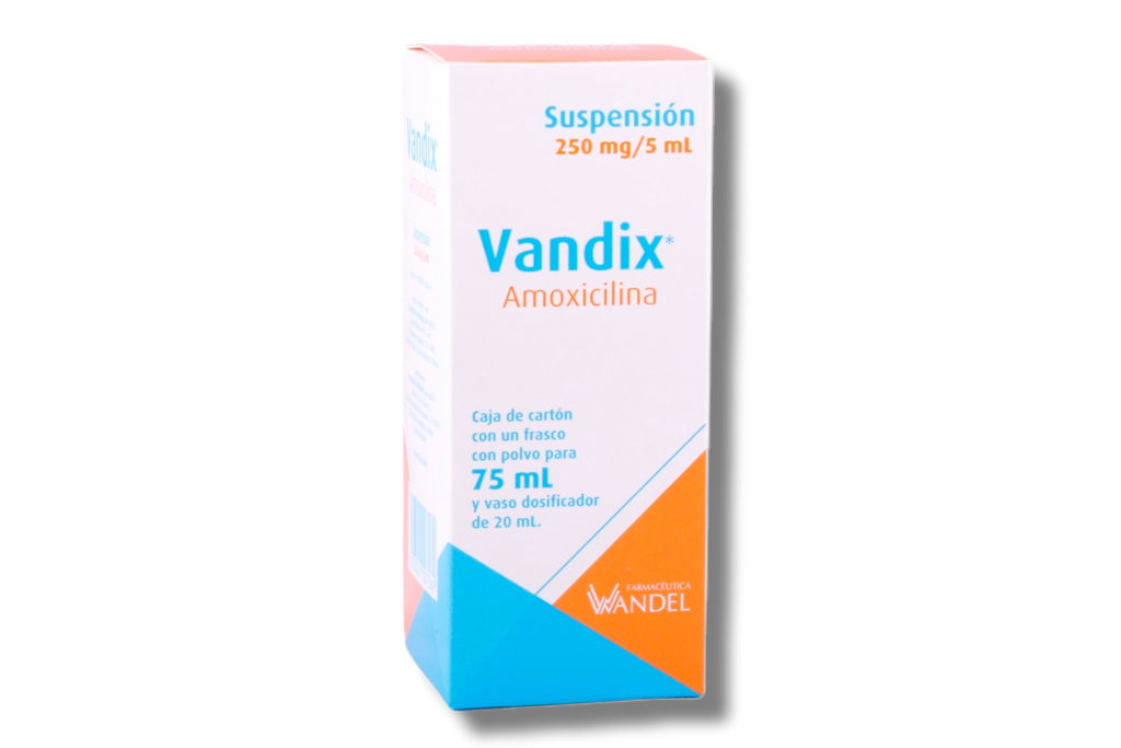 VANDIX SUSPENSION 250 MG C/75 ML