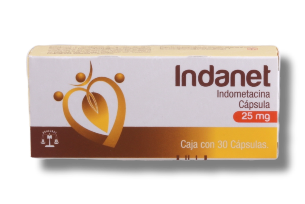 INDANET 25MG C/ 30 CAPSULAS
