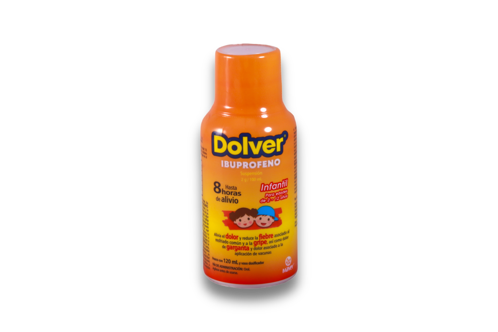 DOLVER SUSPENSION. 120ML  NARANJA