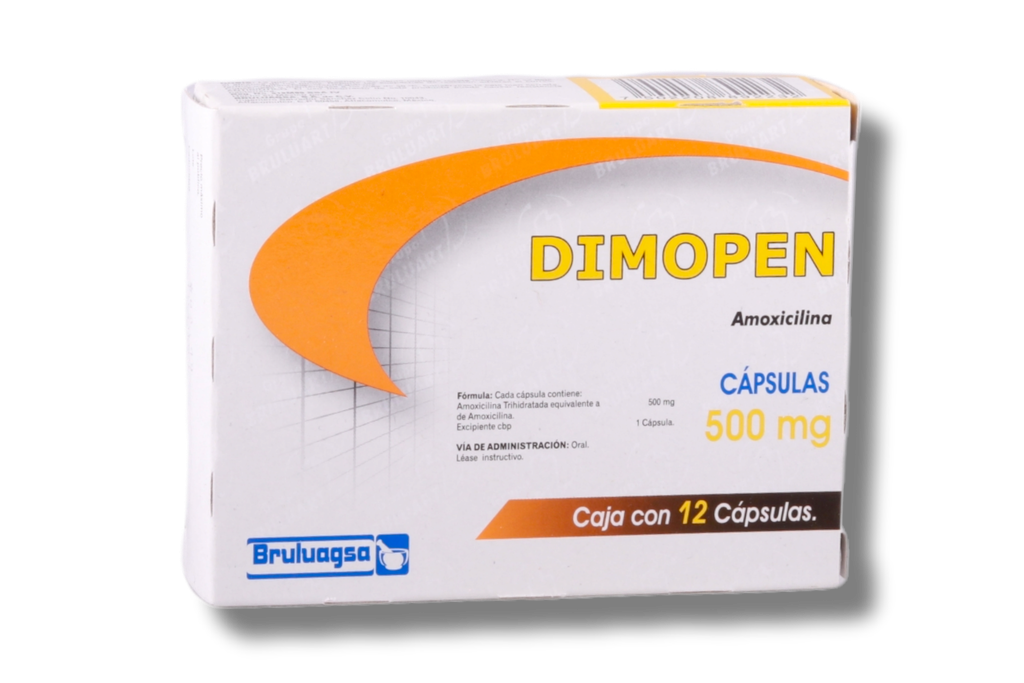 DIMOPEN 500MG C/12 CAPSULAS