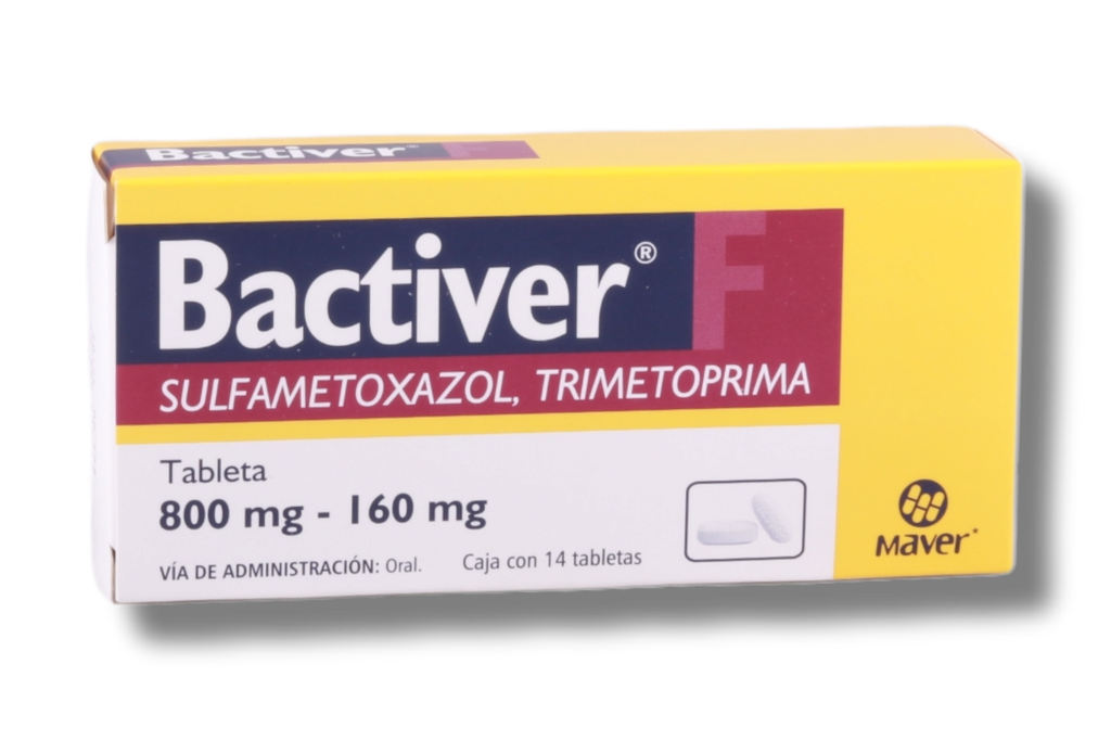 BACTIVER F C/14 TABLETAS 800MG/160MG