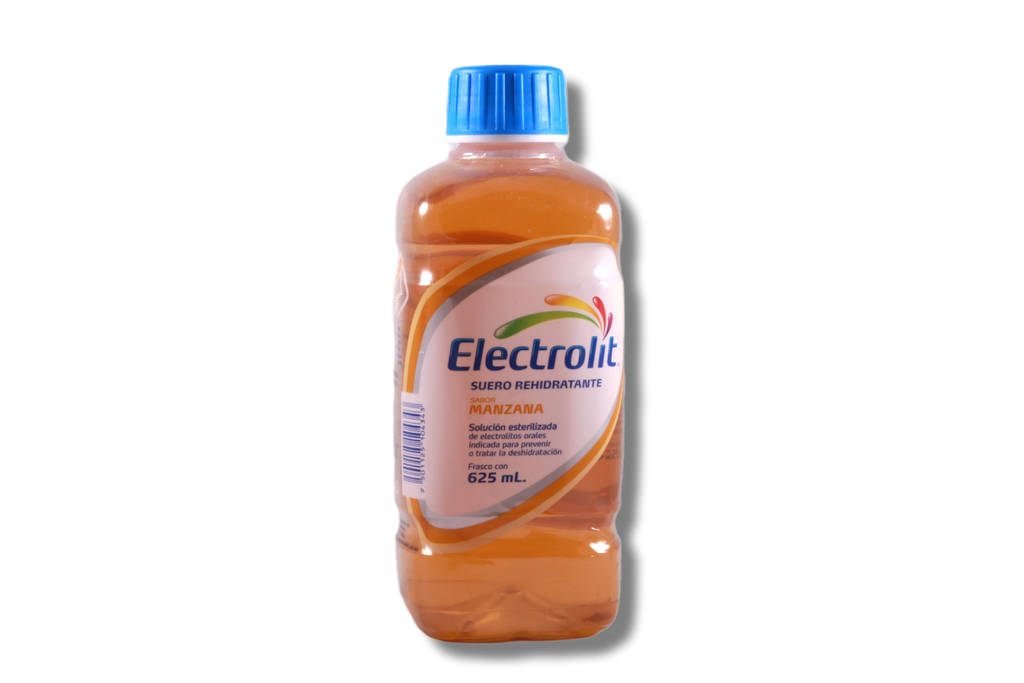 ELECTROLIT SABOR MANZANA C/625 ML