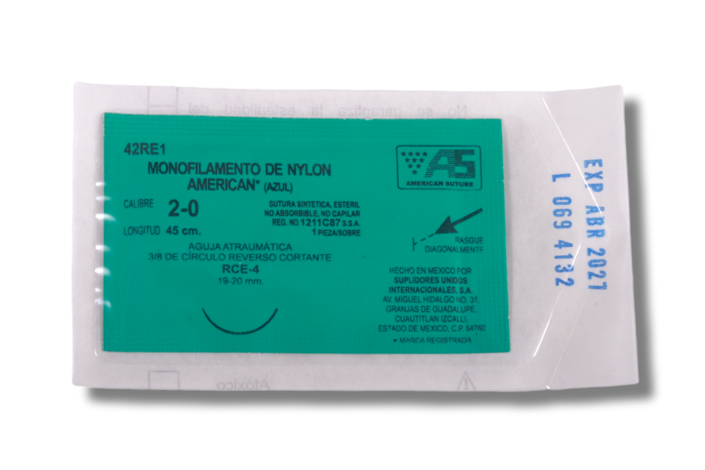 MONOFILAMENTO DE NYLON 2-0*