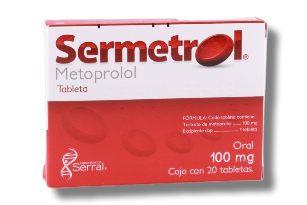 SERMETROL 100MG C/20 TABLETAS