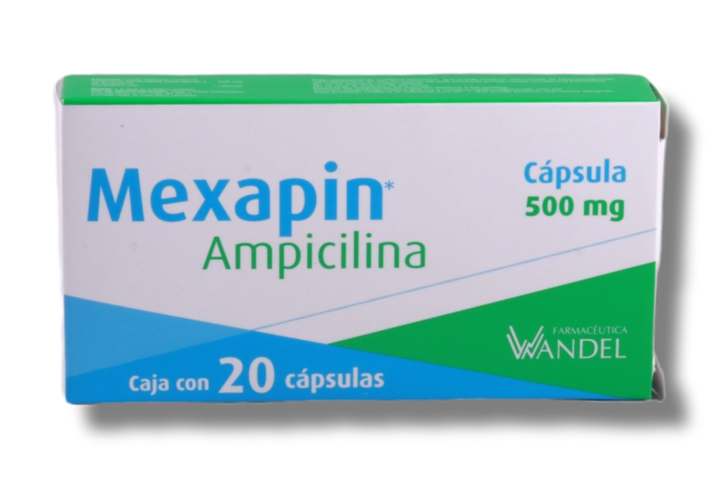 MEXAPIN 500MG C/20 CAPSULAS