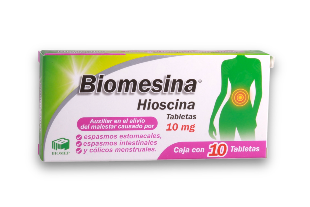 BIOMESINA 10MG C/10 TABLETAS