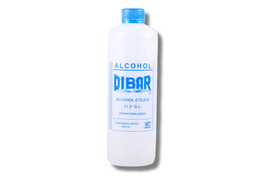 ALCOHOL 71.5 M.L. C/500ML-DIBAR AZUL