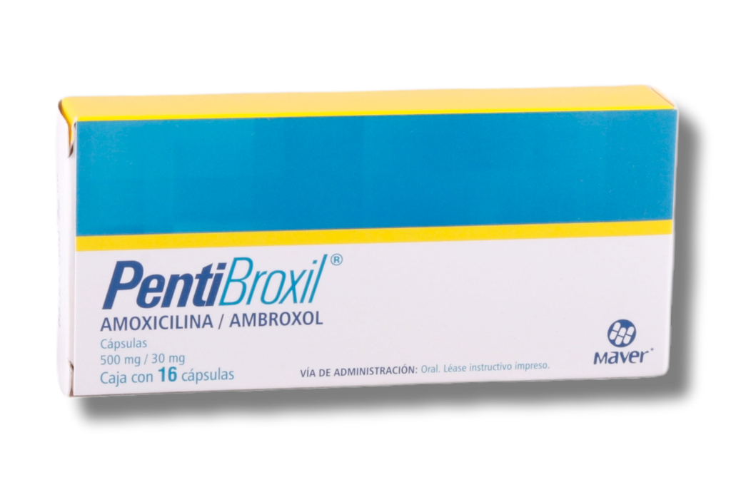 PENTIBROXIL 500MG C/16 CAPSULAS