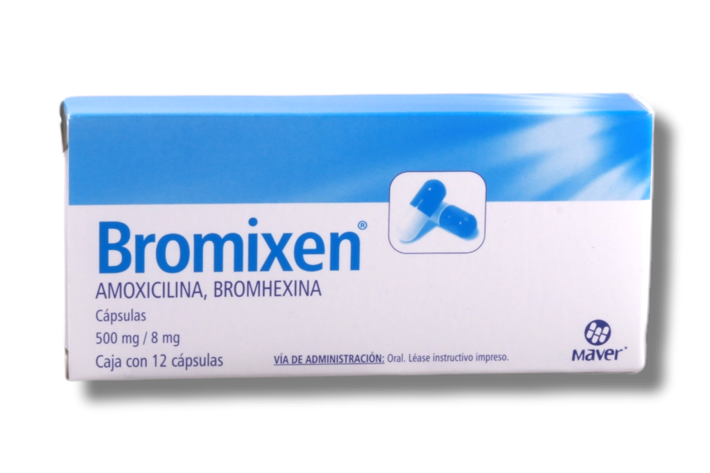 BROMIXEN 500MG C/12 CAPSULAS