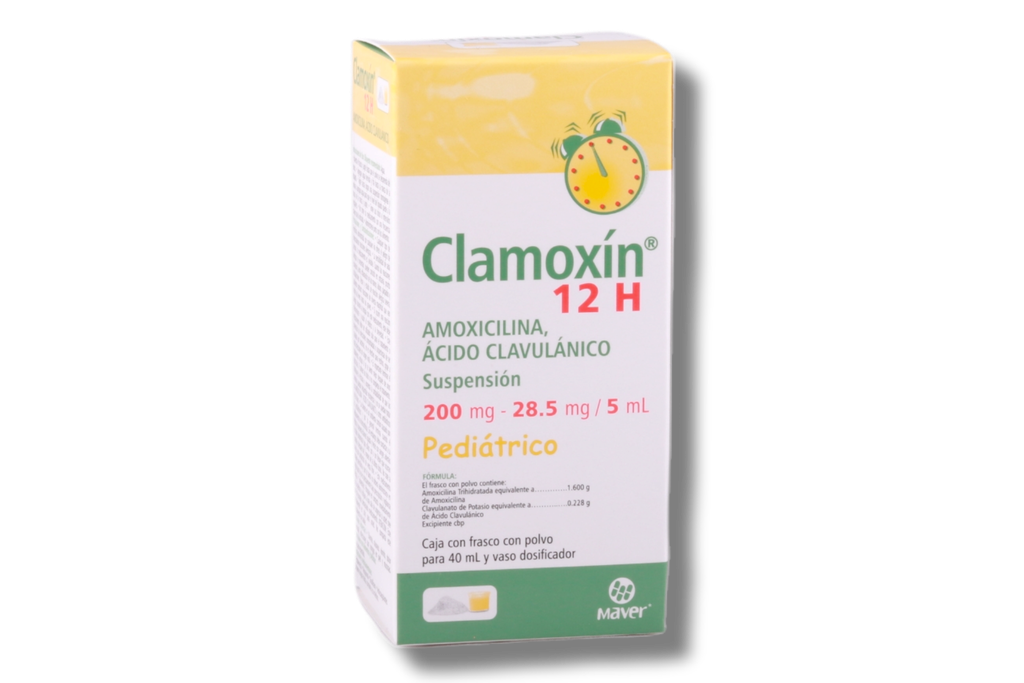 CLAMOXIN 12H 200MG C/40ML SUSPENSION