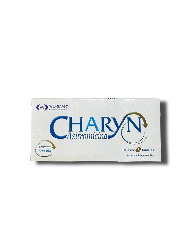 CHARYN   500 mg C/3 TABLETAS