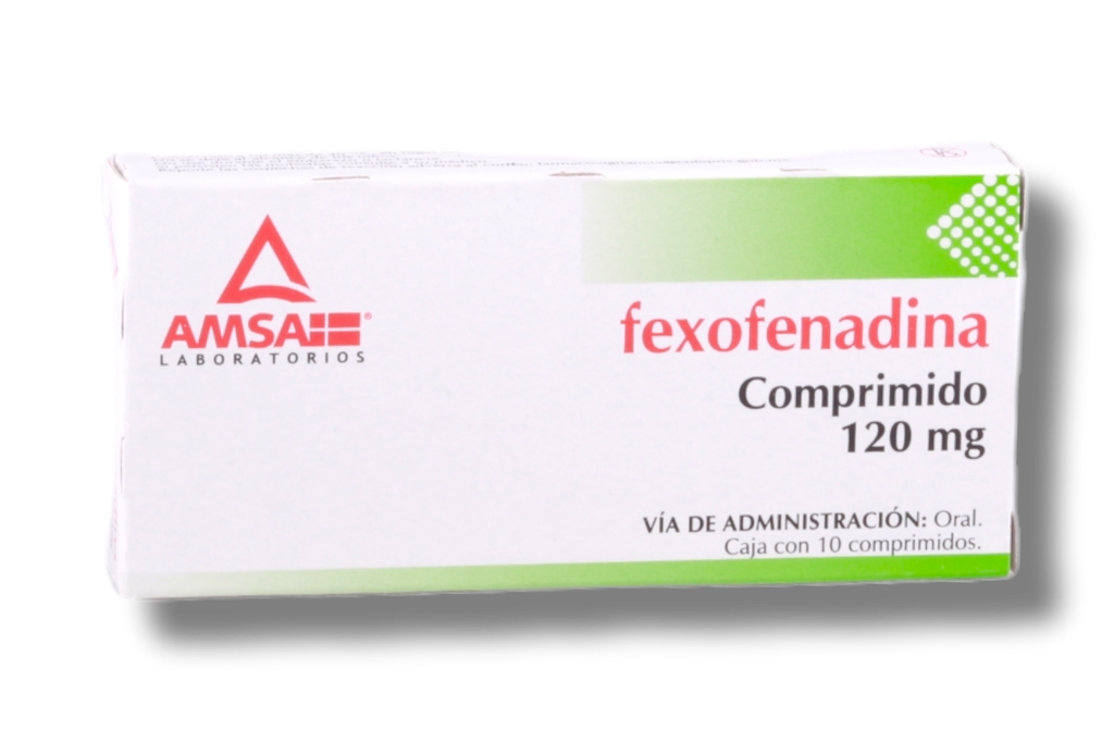 FEXOFENADINA AMSA 120MG C/10 COMP