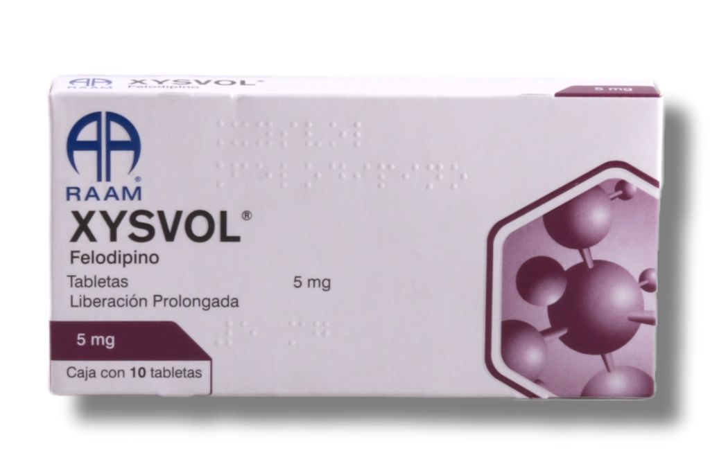 XYSVOL 5MG C/10 TABLETAS
