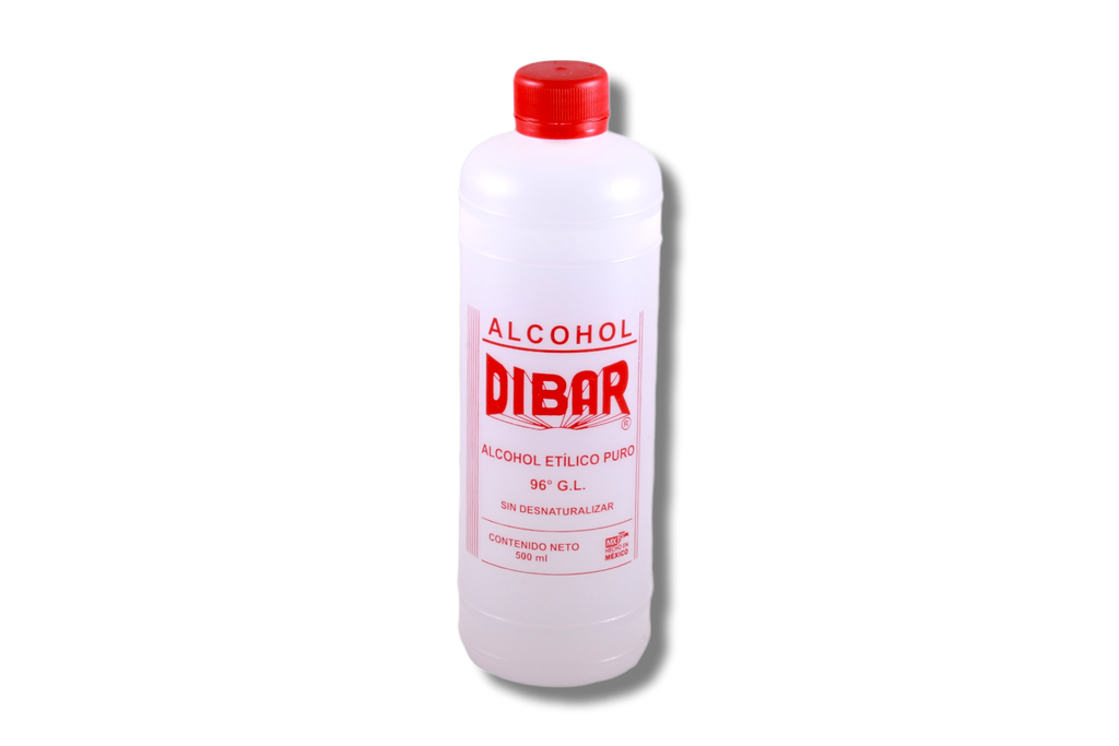 ALCOHOL 96_ G.L. C/500ML-DIBAR ROJO