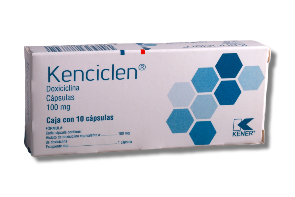 DOXICICLINA 100 MG C/10 CAPS. KENER