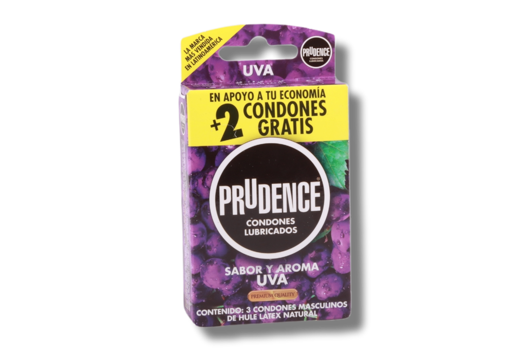 PRUDENCE UVA C/3 CONDONES