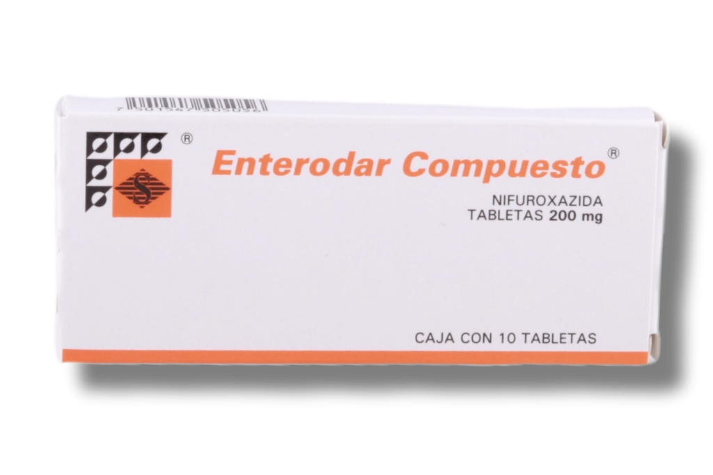 ENTERODAR  COMPUESTO 200MG C/10 TABLETAS