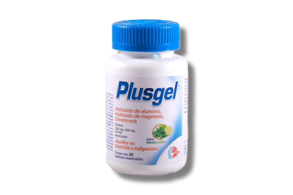 PLUSGEL C/50 TABLETAS MASTICABLES