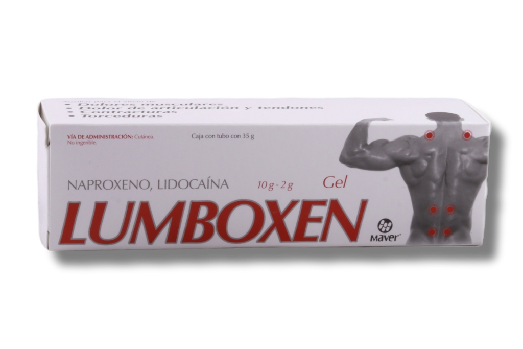 LUMBOXEN ROJO GEL 35G