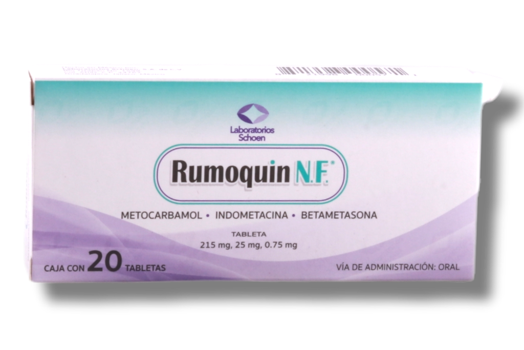RUMOQUIN C/20 TABLETAS