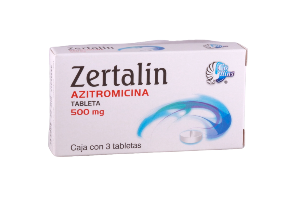 ZERTALIN 500MG C/3 TABLETAS